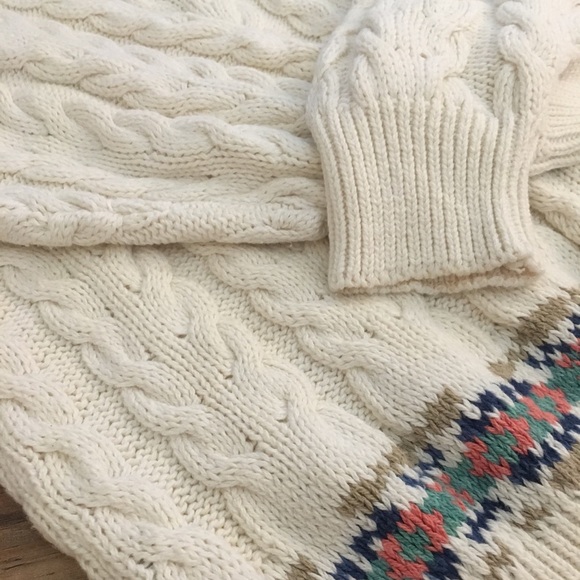 Vintage Ralph Lauren Chaps Heavy Knit Sweater - Picture 7 of 9